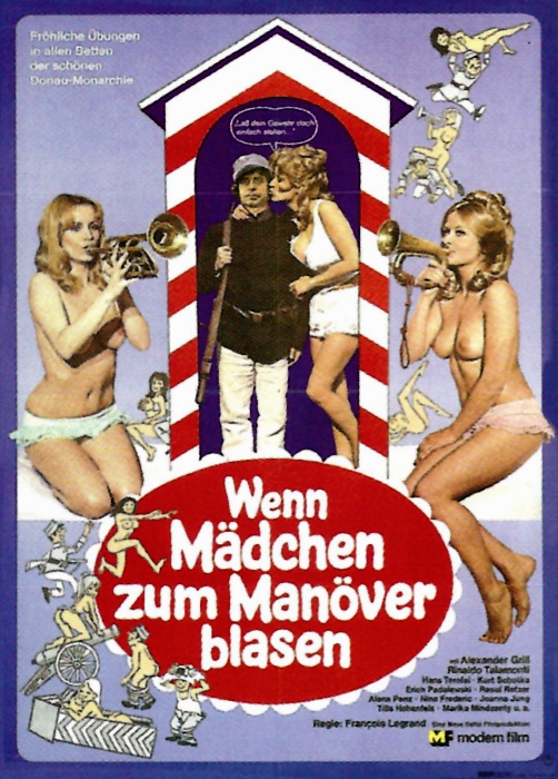 Plakat zum Film: Wenn Mädchen zum Manöver blasen