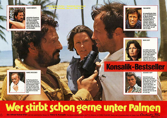 Plakat zum Film: Wer stirbt schon gerne unter Palmen?