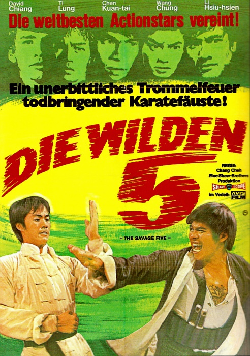 Plakat zum Film: wilden Fünf, Die