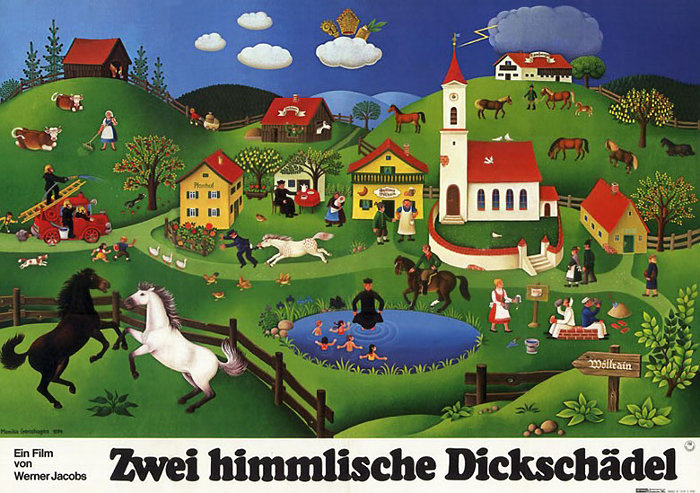 Plakat zum Film: Zwei himmlische Dickschädel