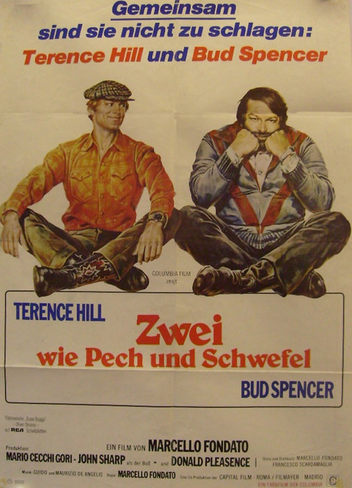 Plakat zum Film: Zwei wie Pech und Schwefel