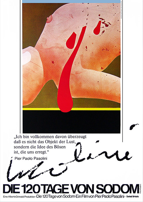 Plakat zum Film: 120 Tage von Sodom, Die