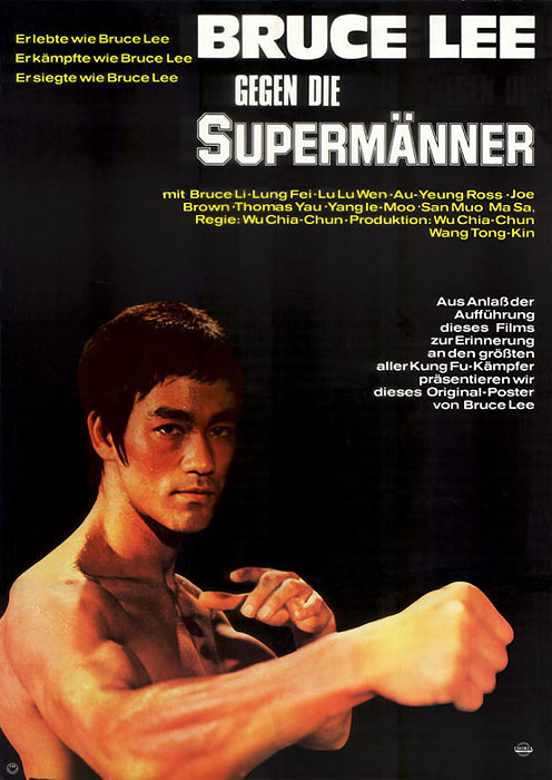 Plakat zum Film: Bruce Lee gegen die Supermänner