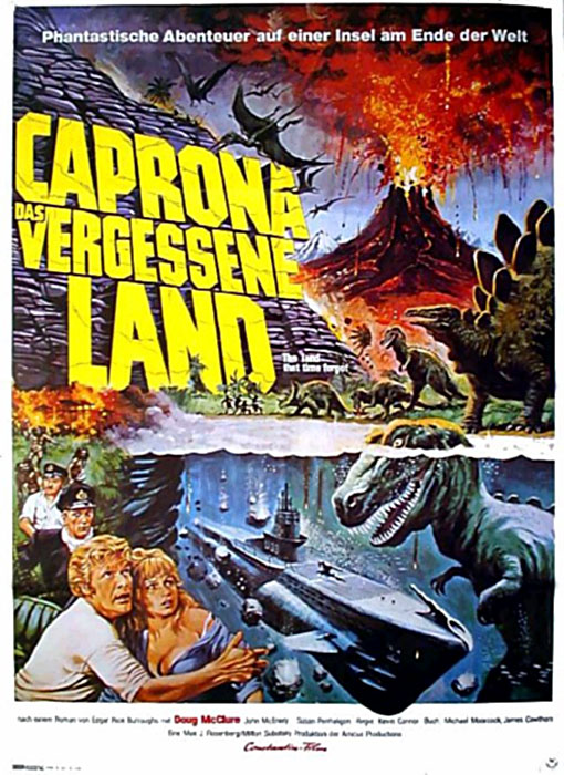 Plakat zum Film: Caprona - Das vergessene Land