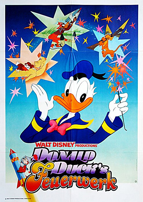 Plakat zum Film: Donald Ducks Feuerwerk
