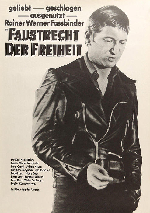 Plakat zum Film: Faustrecht der Freiheit