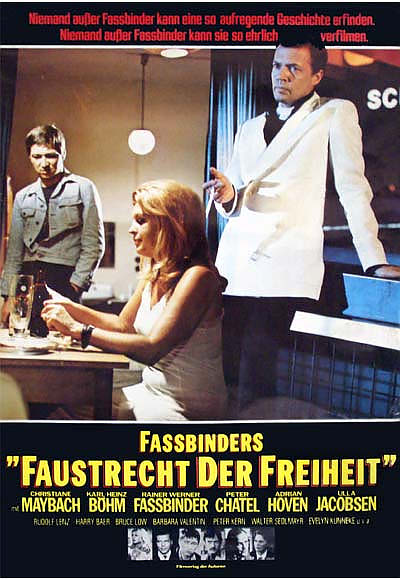 Plakat zum Film: Faustrecht der Freiheit