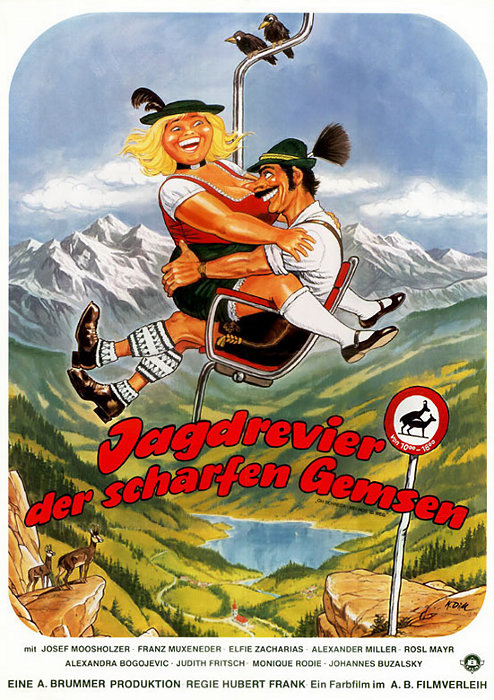 Plakat zum Film: Jagdrevier der scharfen Gemsen