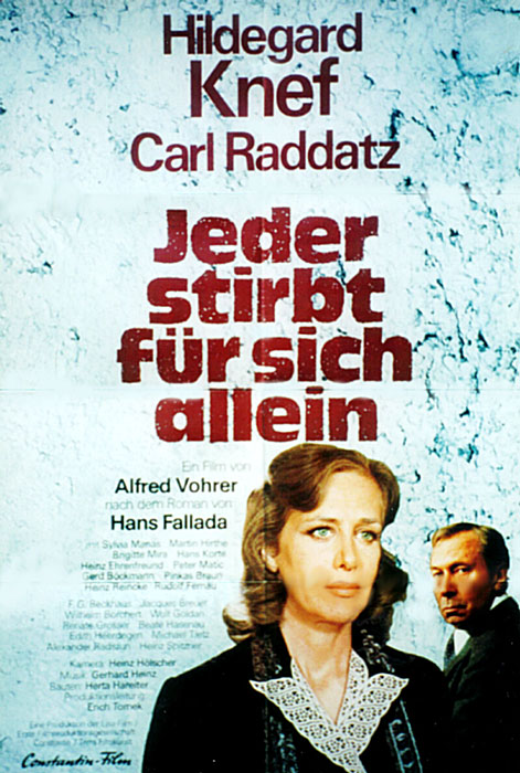 Plakat zum Film: Jeder stirbt für sich allein