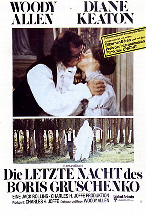 Plakat zum Film: letzte Nacht des Boris Gruschenko, Die