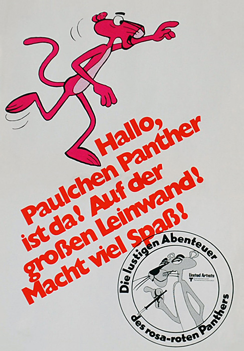 Plakat zum Film: lustigen Abenteuer des rosaroten Panthers, Die