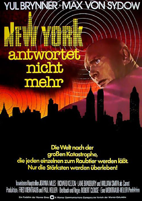 Plakat zum Film: New York antwortet nicht mehr