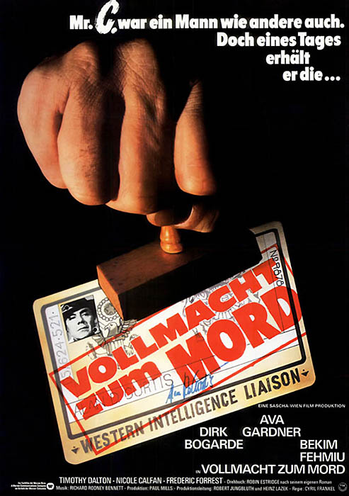 Plakat zum Film: Vollmacht zum Mord