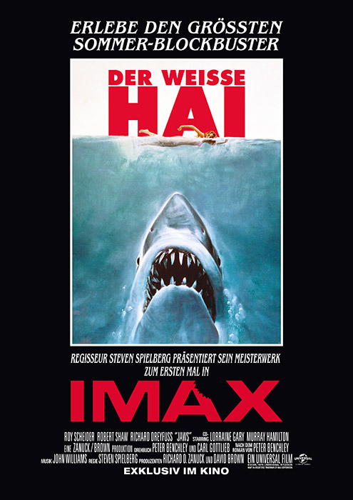 Plakat zum Film: weiße Hai, Der