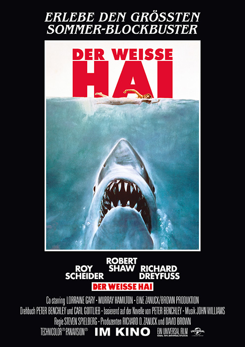 Plakat zum Film: weiße Hai, Der