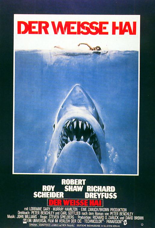 Plakat zum Film: weiße Hai, Der