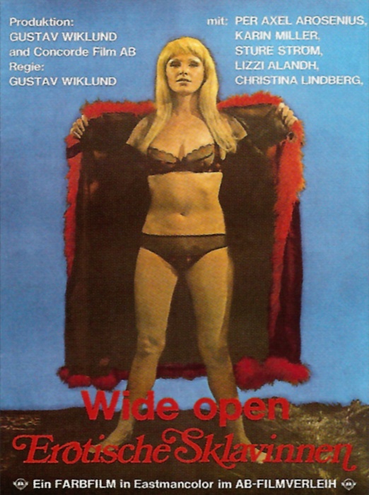 Plakat zum Film: Wide Open - Erotische Sklavinnen