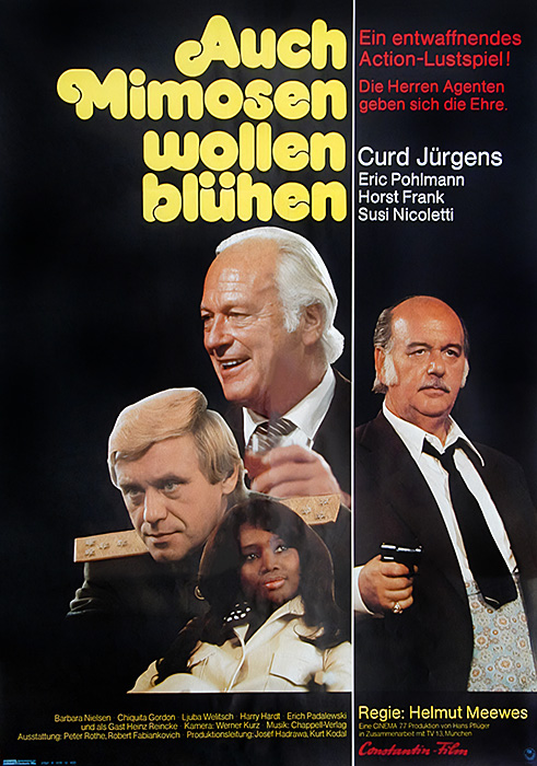 Plakat zum Film: Auch Mimosen wollen blühen