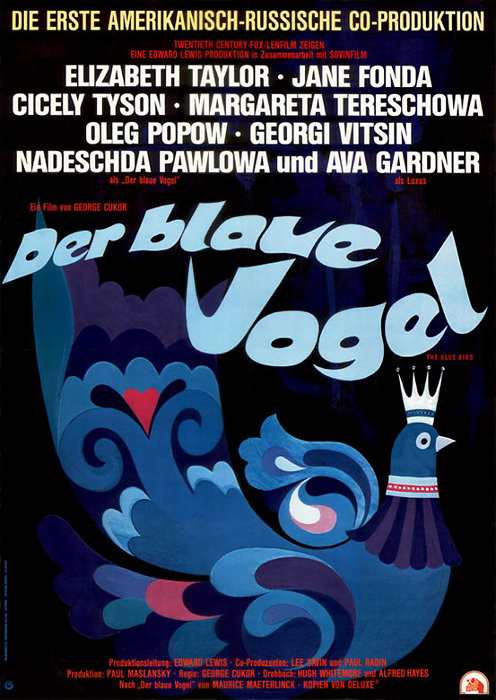 Plakat zum Film: blaue Vogel, Der