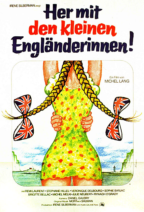 Plakat zum Film: Her mit den kleinen Engländerinnen