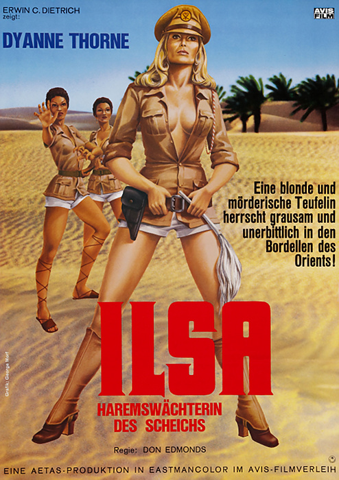 Plakat zum Film: Ilsa - Haremswerterin des Scheichs
