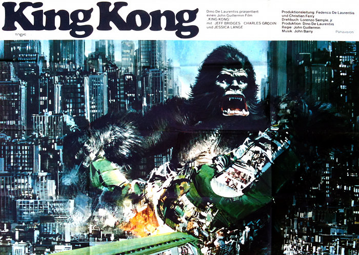 Plakat zum Film: King Kong