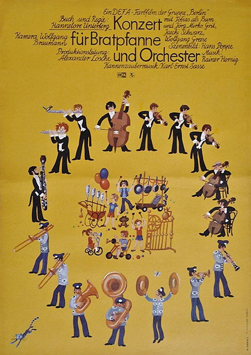 Plakat zum Film: Konzert für Bratpfanne und Orchester