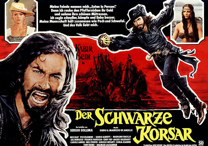 Plakat zum Film: schwarze Korsar, Der