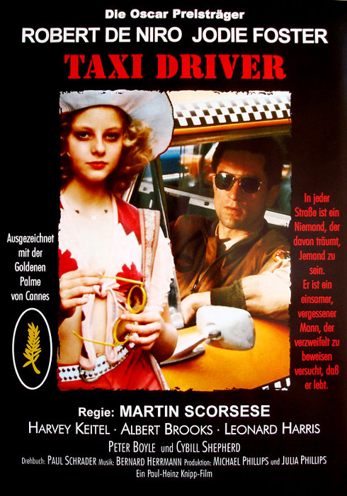 Plakat zum Film: Taxi Driver