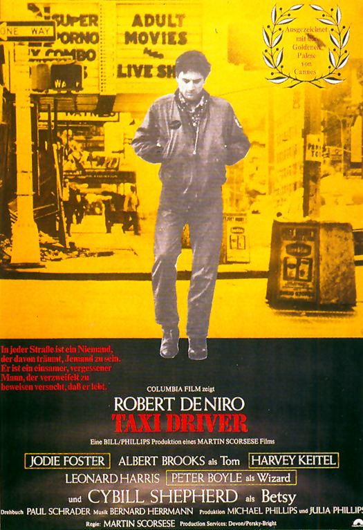 Plakat zum Film: Taxi Driver