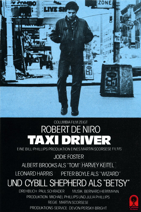 Plakat zum Film: Taxi Driver