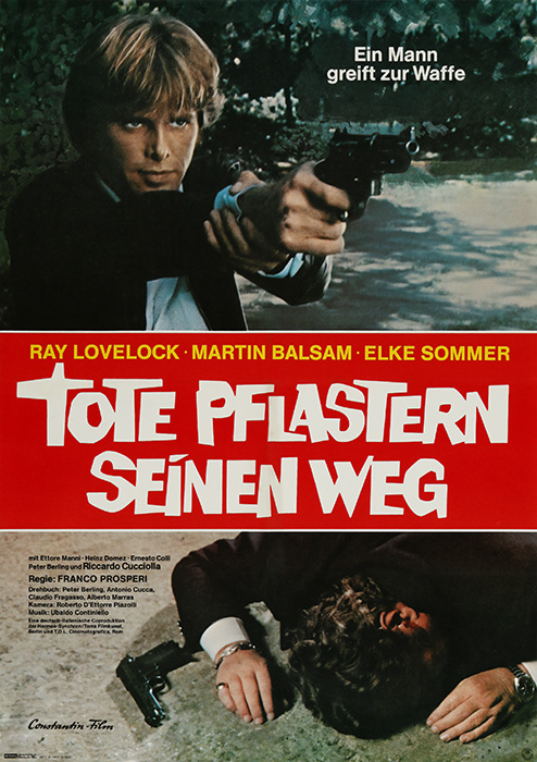 Plakat zum Film: Tote pflastern seinen Weg