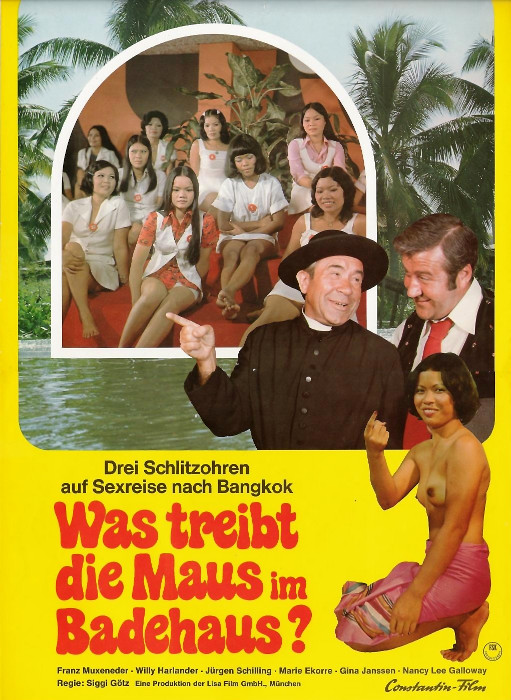 Plakat zum Film: Was treibt die Maus im Badehaus?