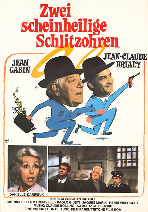 Plakat zum Film: Zwei scheinheilige Schlitzohren