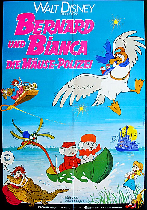 Plakat zum Film: Bernard und Bianca - Die Mäusepolizei