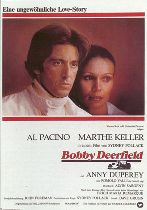 Plakat zum Film: Bobby Deerfield