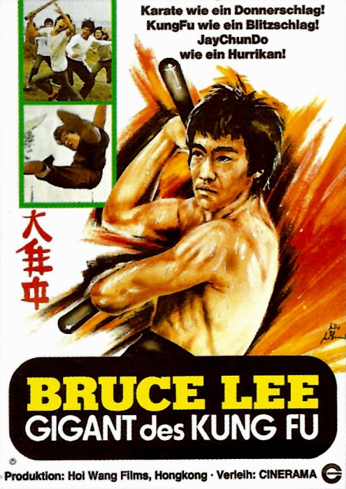 Plakat zum Film: Bruce Lee - Gigant des Kung Fu