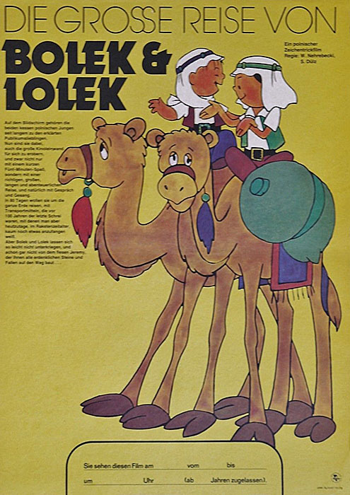 Plakat zum Film: Boleks und Loleks große Reise