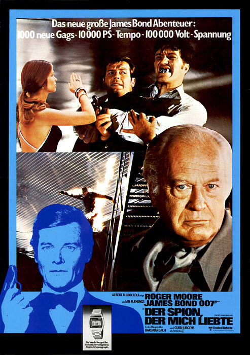 Filmplakat James Bond 007 Der Spion Der Mich Liebte 1977 Plakat 5 Von 13 Filmposter Archiv
