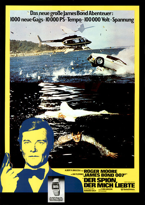 Filmplakat James Bond 007 Der Spion Der Mich Liebte 1977 Plakat 6 Von 13 Filmposter Archiv