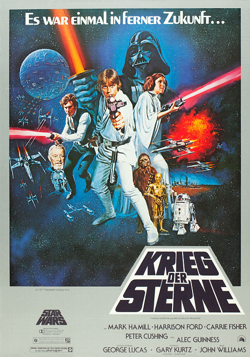 Plakat zum Film: Krieg der Sterne