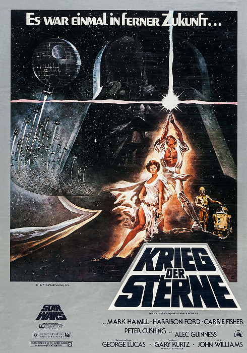 Plakat zum Film: Krieg der Sterne