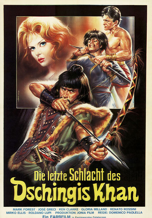 Plakat zum Film: letzte Schlacht des Dschingis Khan, Die