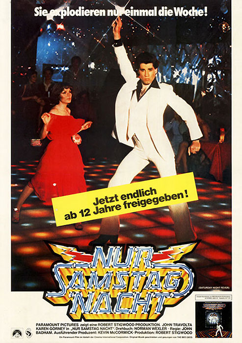 Plakat zum Film: Nur Samstag Nacht