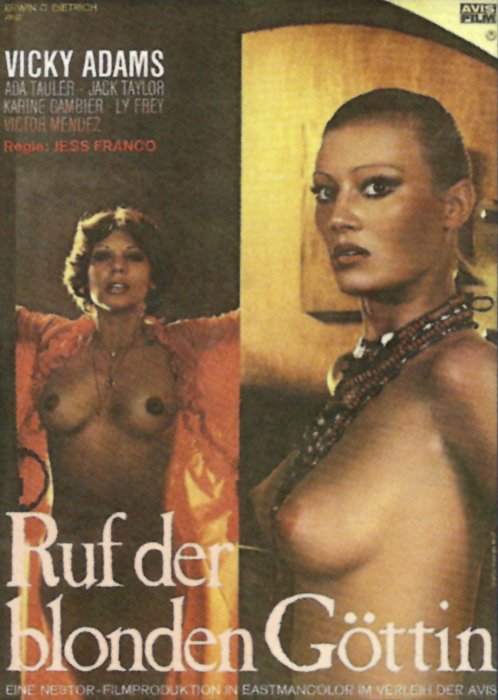 Plakat zum Film: Ruf der blonden Göttin