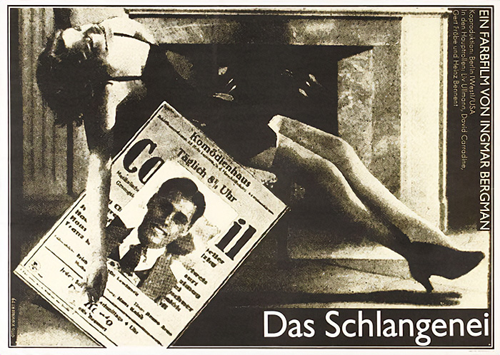 Poster zum Film: Schlangenei, Das Plakat zum Film: Schlangenei, Das
