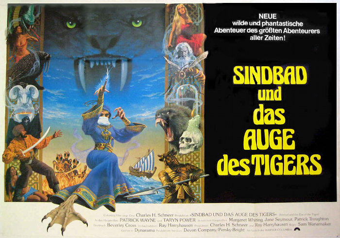 Plakat zum Film: Sindbad und das Auge des Tigers