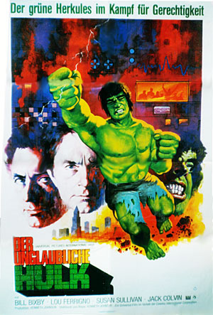 Plakat zum Film: unglaubliche Hulk, Der