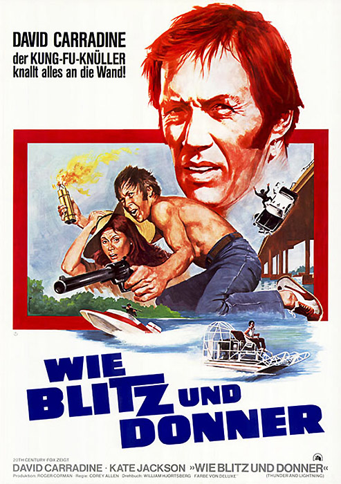 Plakat zum Film: Wie Blitz und Donner