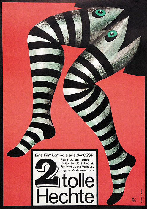 Plakat zum Film: Zwei tolle Hechte